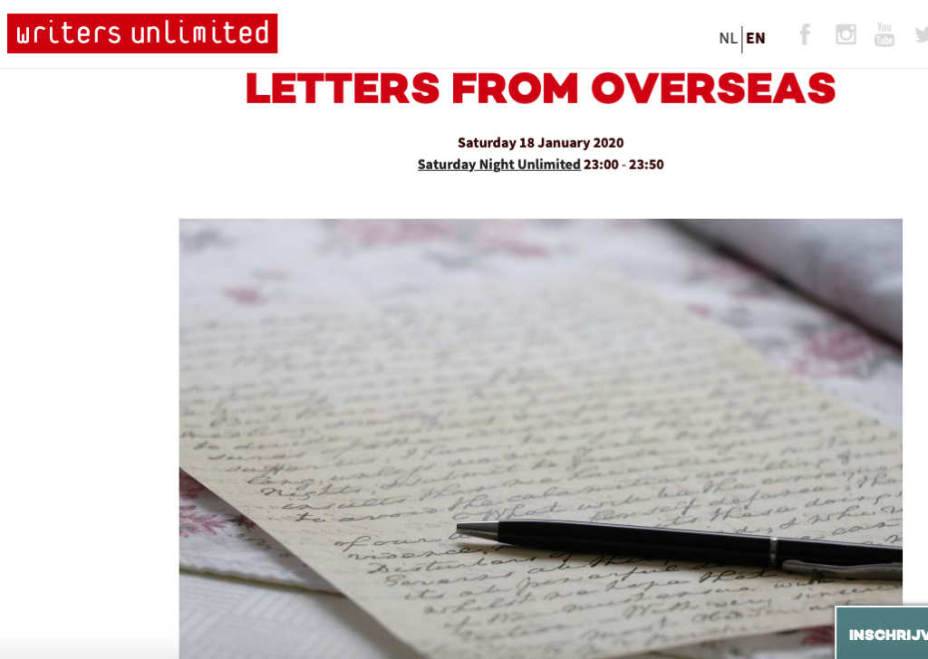 Collection: Letters from Overseas - Winternachten ...