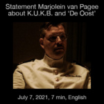 Statement Marjolein van Pagee about De Oost and KUKB