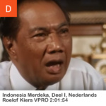 Indonesia Merdeka – Roelof Kiers VPRO