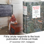 Fitria Jelyta responds to the book publication of Anne-Lot Hoek