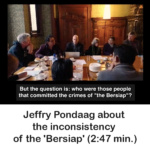Jeffry Pondaag about the inconsistency of the ‘Bersiap’