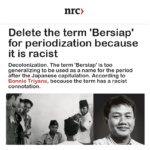 Delete the term ‘Bersiap’ because it is racist – NRC