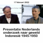 Presentatie Nederlands onderzoek naar geweld Indonesië 1945-1950