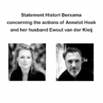 Statement concerning Anne-Lot Hoek and her husband