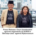 Press Release: KUKB loses bersiap-case against Rijksmuseum
