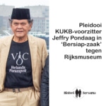 Pleidooi Jeffry Pondaag in ‘Bersiap-zaak’ tegen Rijksmuseum