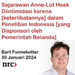 Sejarawan Anne-Lot Hoek Diintimidasi karena Penelitian Indonesia – NRC