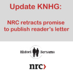 Update KNHG: NRC retracts promise to publish reader’s letter